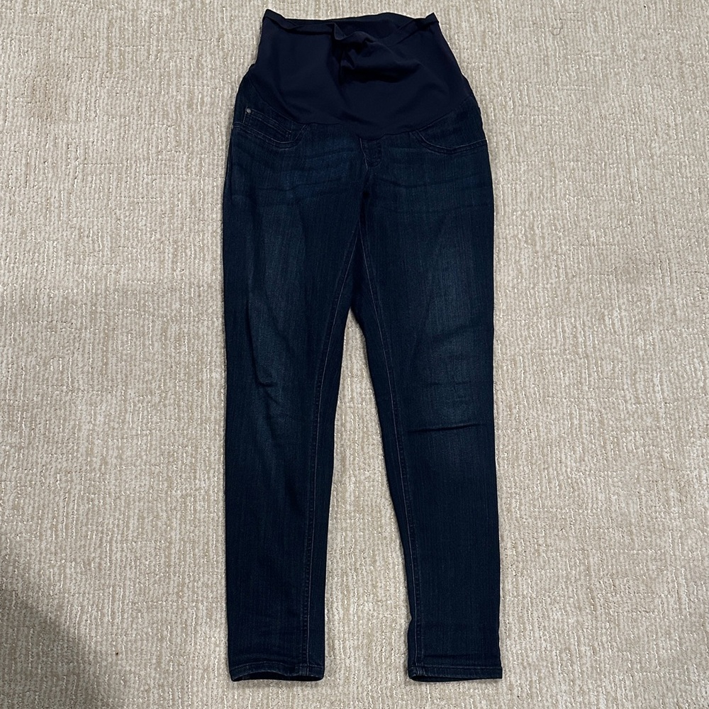 Maternity Dark Wash Skinny Jeans